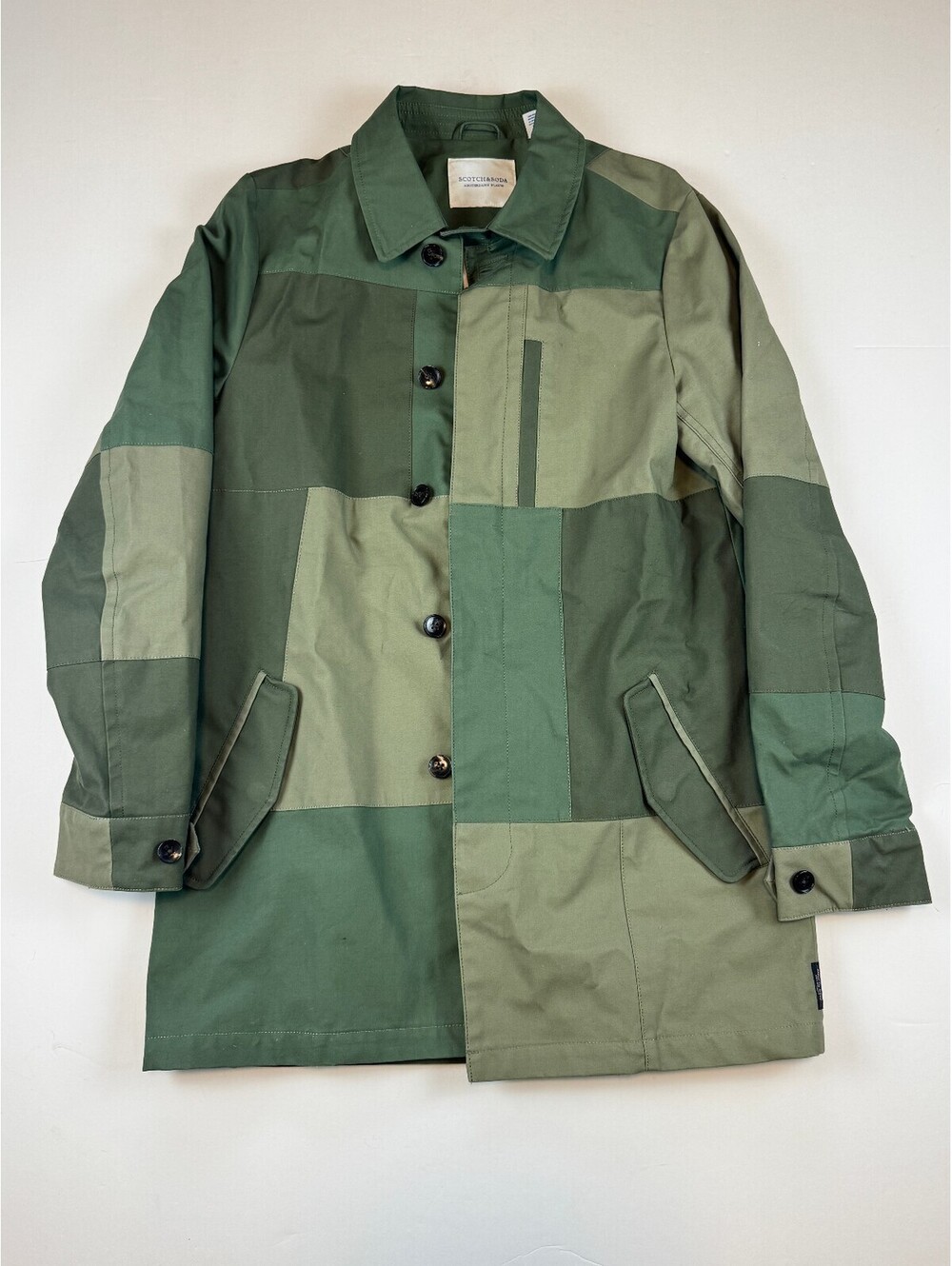 Scotch and Soda Patchwork Coat